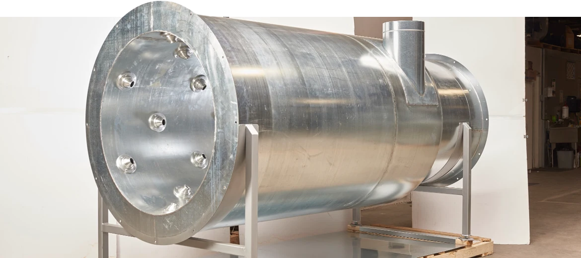 Large steel high pressure, industrial blower